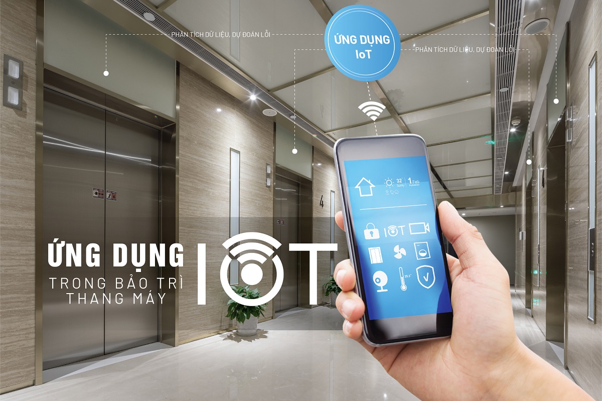 Gama Việt Nam ứng dụng IoT vào kiểm soát và bảo trì thang máy